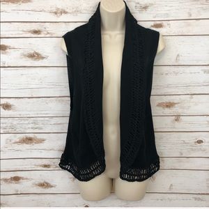 CACHE Embellished Dressy Vest Top